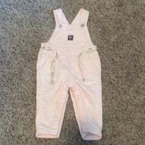 Baby Hickory Stripe Overalls